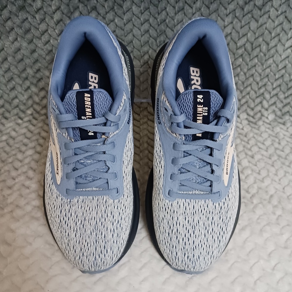 Brooks Adrenaline GTS 24 Women's Walking Running Shoes Bluewash Ebony Size 6.5 - Picture 5 of 14